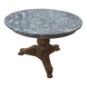 Restoration pedestal table