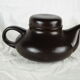 Black teapot - Gresline, Franco Pozzi, Italian design - 1970s