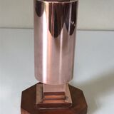 Lampe en cuivre bauhaus design 1940