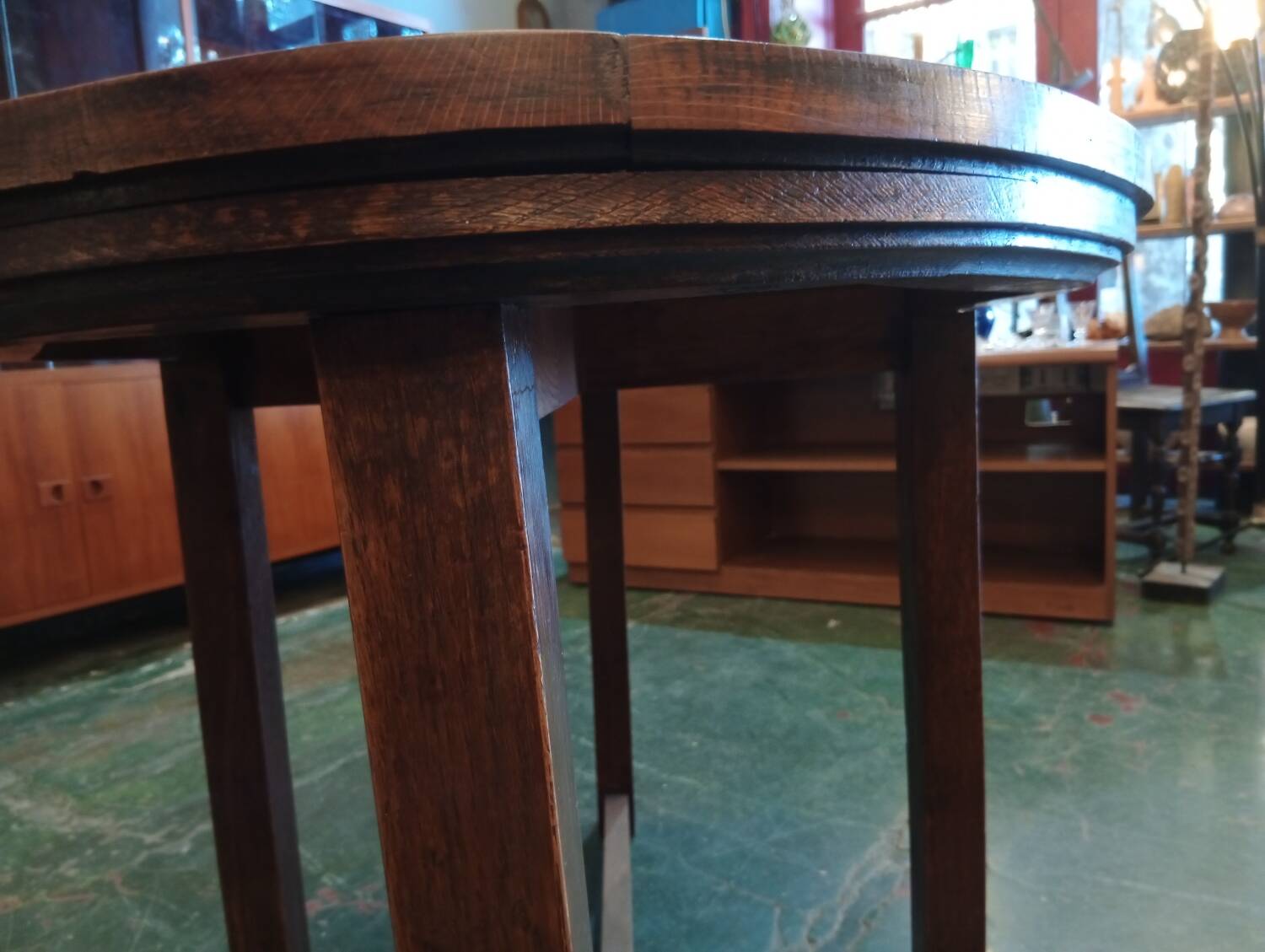 Art Deco oval coffee table