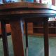 Art Deco oval coffee table