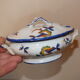 Art Deco dessert service in Limoges Astral porcelain