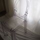 Pair of stackable chairs Victoria Ghost by Philippe Starck, Kartell