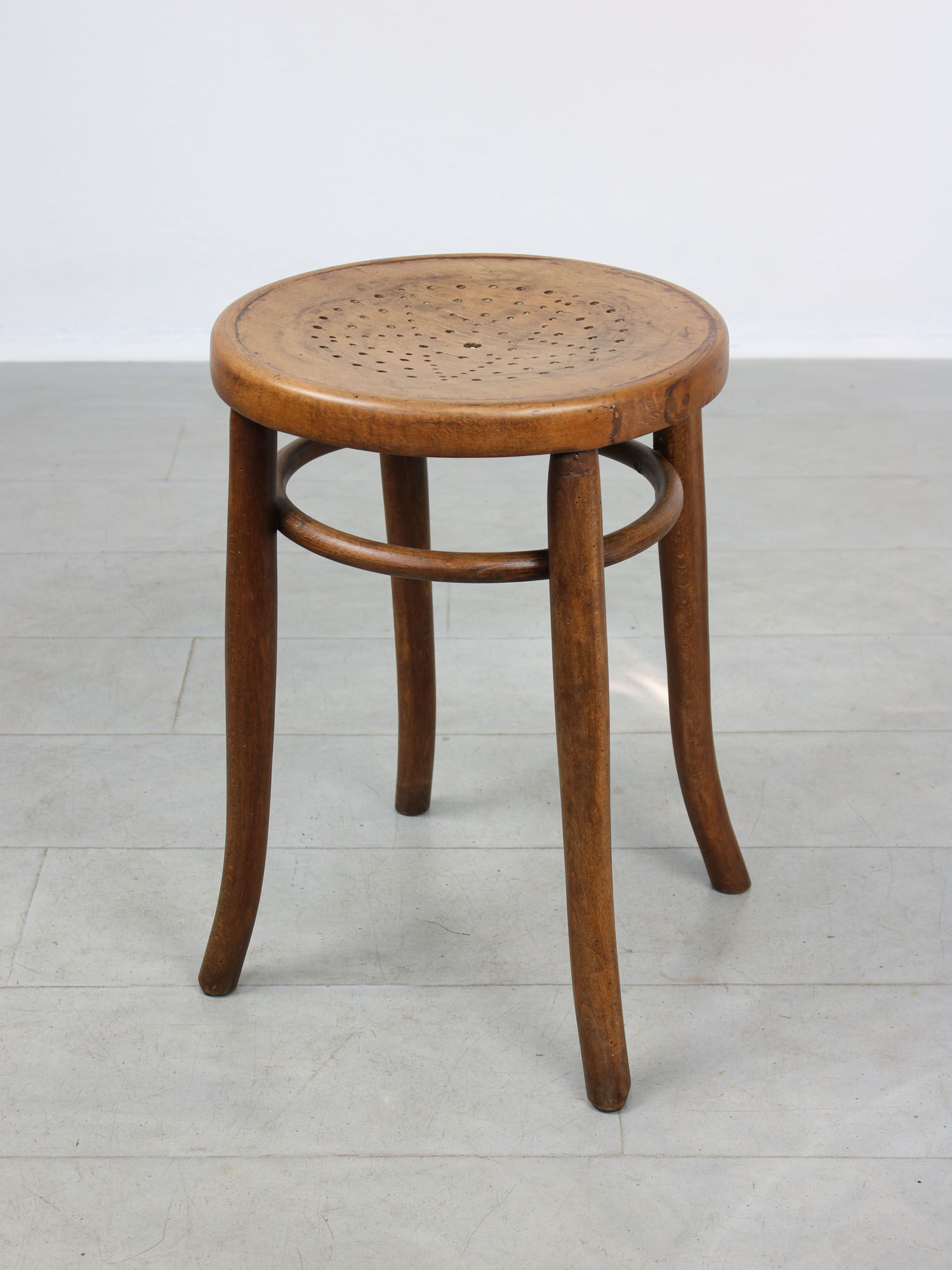 Antique Bentwood Star Piano Stool