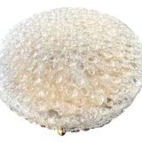 50 cm Murano glass and brass wall light - Egon Hillebrand. Germany 1970.