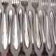 Silver Metal Forks Net Goldsmith's Hallmark Reneka Cutlery Service
