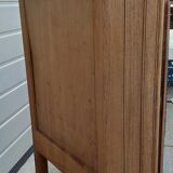 Raw oak encoignure