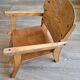 Children's wooden commode chair