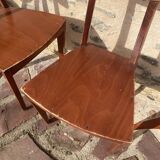4 vintage scandinavian chairs