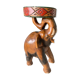 Wooden elephant plant harness