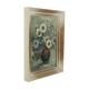 Vintage Flowers Still Life Amateur Painting Framed Signed