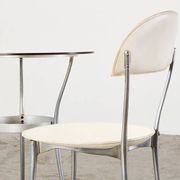 Enzo Mari Pair of Tonietta Chairs + Trevi Table for Zanotta Italy 1985