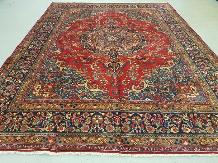 Tapis ancien persan Sabzevar 290x390cm
