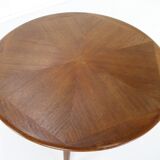 Danish design wooden starburst inlay coffeetable