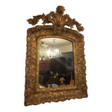 Miroir bois doré Rocaille