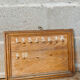 Vintage wooden hotel key board