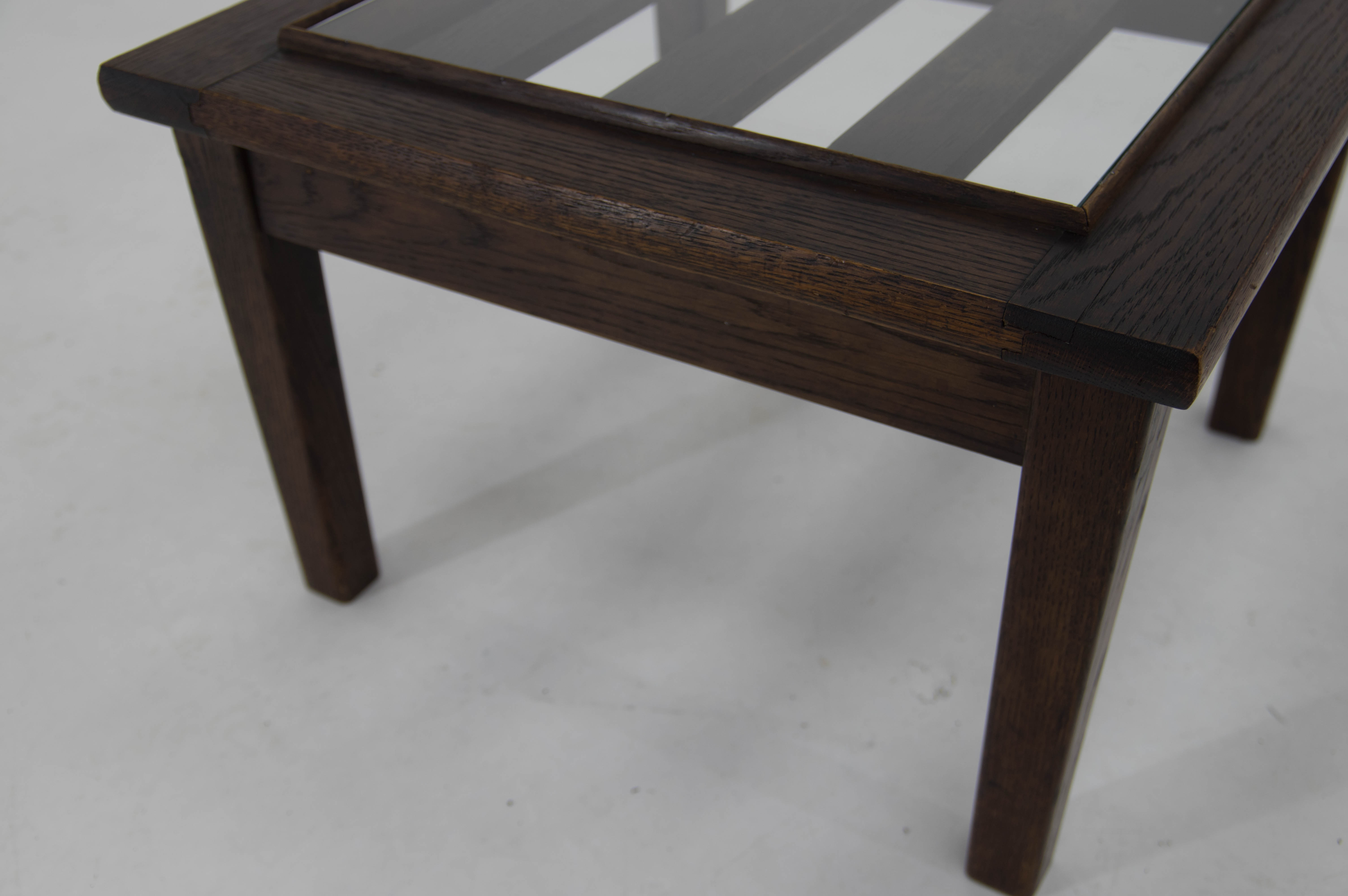 Rare Functionalist Side Table by Antonin Heythum, 1930s