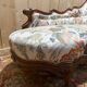 Louis Philippe meridian in carved walnut