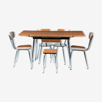 Formica table and chairs set