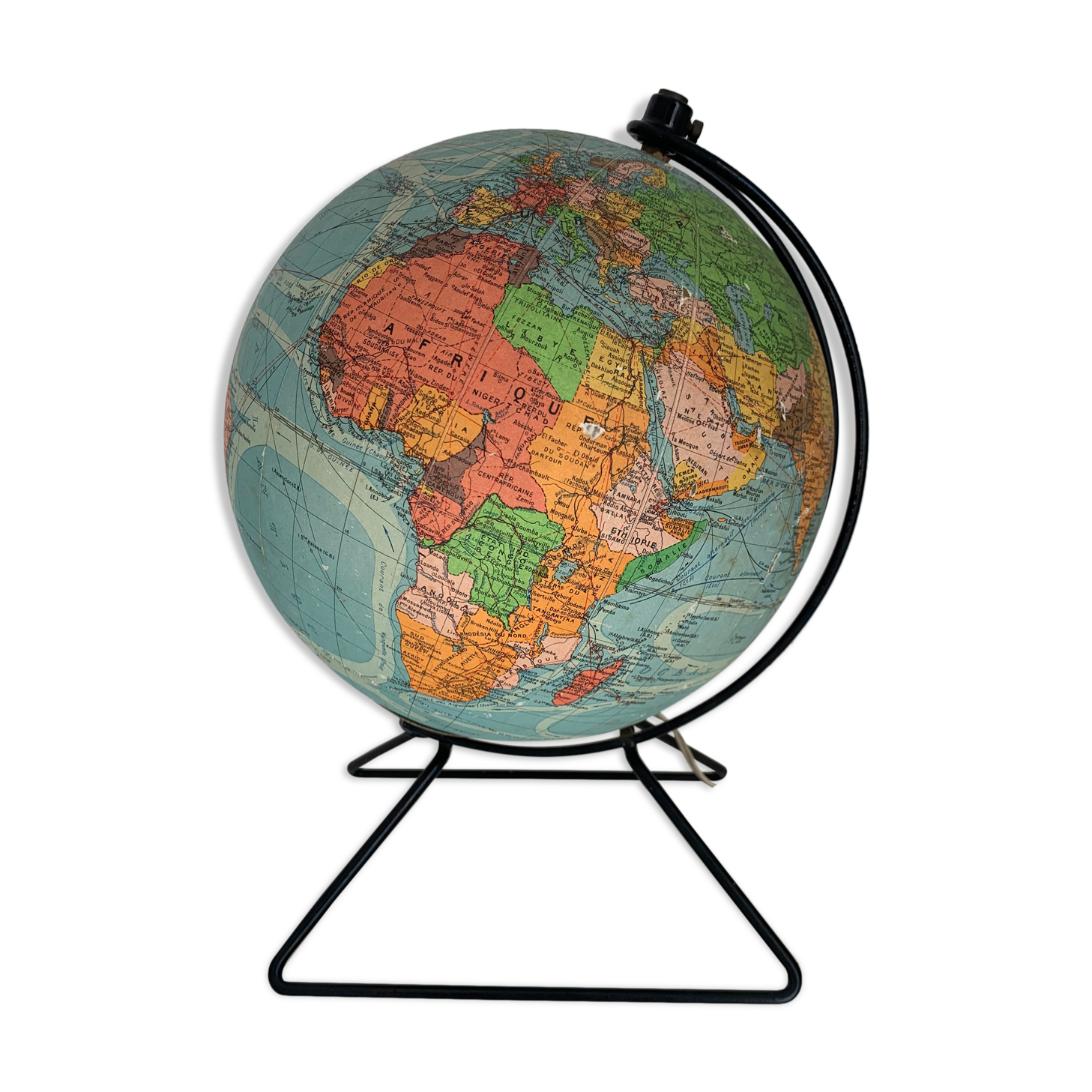 Vintage Globe 1960 Perrina glass - 30 cm