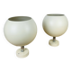 Paire d'appliques spots eyeball orientable, style space age, 70