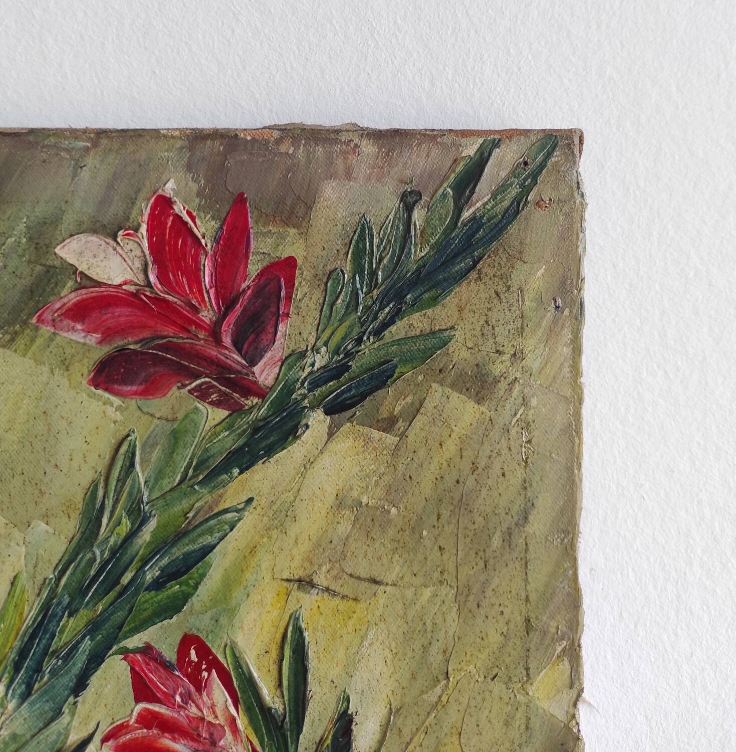 Oil painting by "Jacques Nieuwjaer", 1968