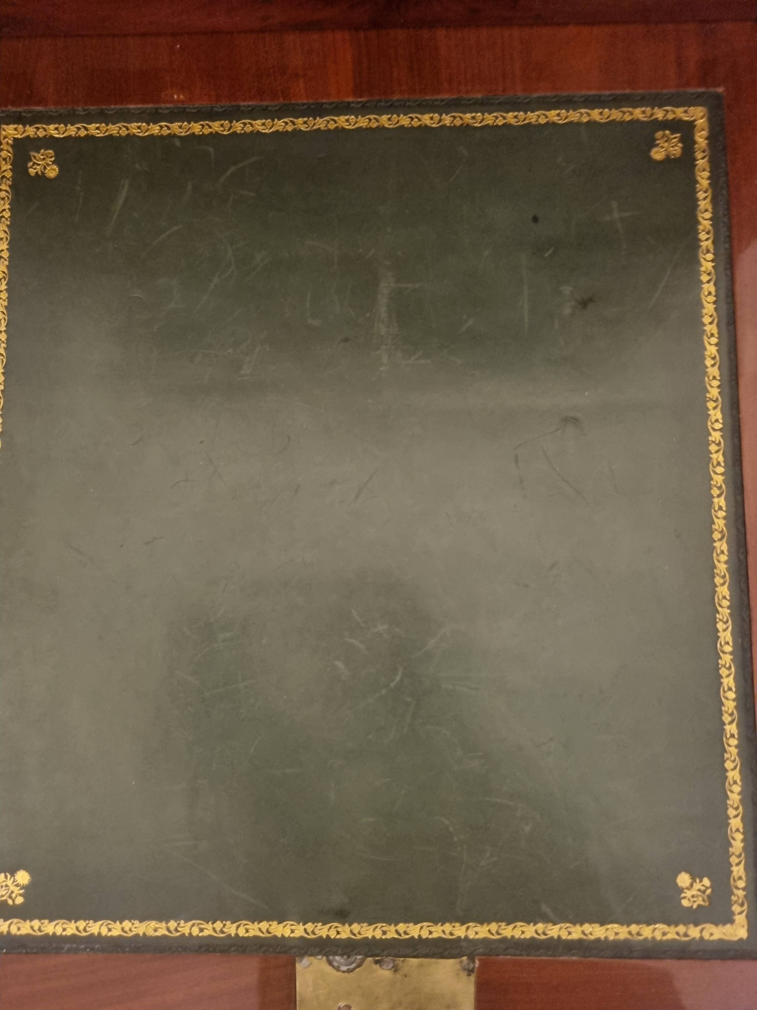 Antique wooden secretary