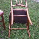 Paire de chaises Napoleon III