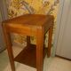 Side table Art Deco 1940 in solid wood caramel excellent condition