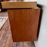 Scandinavian row in vintage teak 1960