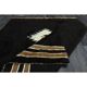 1970s Vintage Turkish Oushak Handmade Wool Cotton Brown Area Rug 146x168