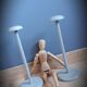 old hat holder (mint green)