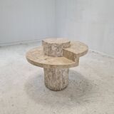 Mactan or Fossil Stone Coffee Table by Magnussen Ponte, 1980s
