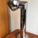 Lampe en métal années 1970.