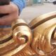 Miroir Baroque style Louis XV coquille