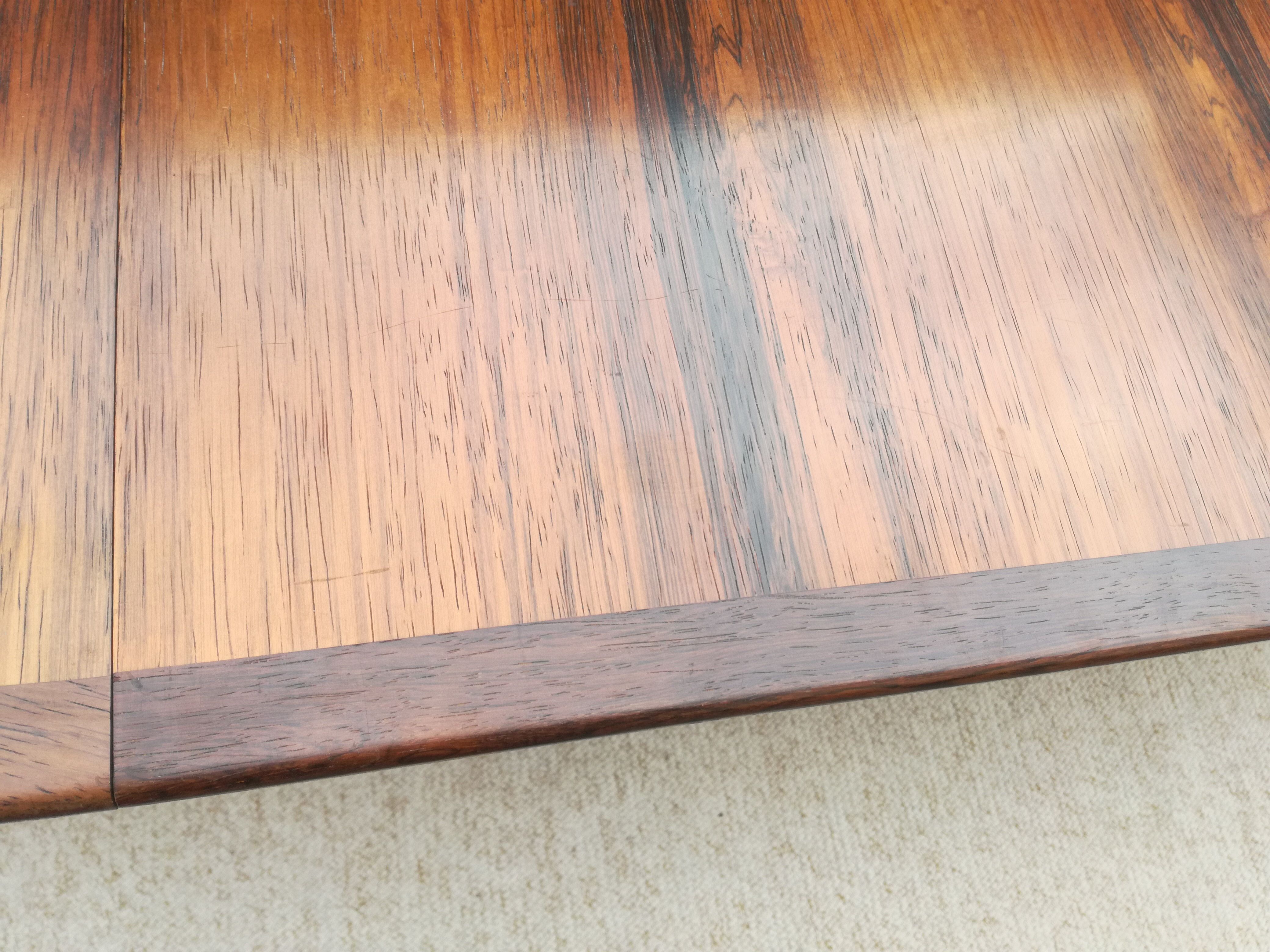 Palissandre Dining Room Table by Henry Rosengren Hansen, Denmark, 1960s