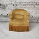 Yellow toad armchair