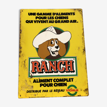 Plaque plate pub Ranch dog food