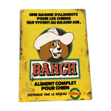 Plaque plate pub Ranch dog food
