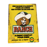 Plaque plate pub Ranch dog food