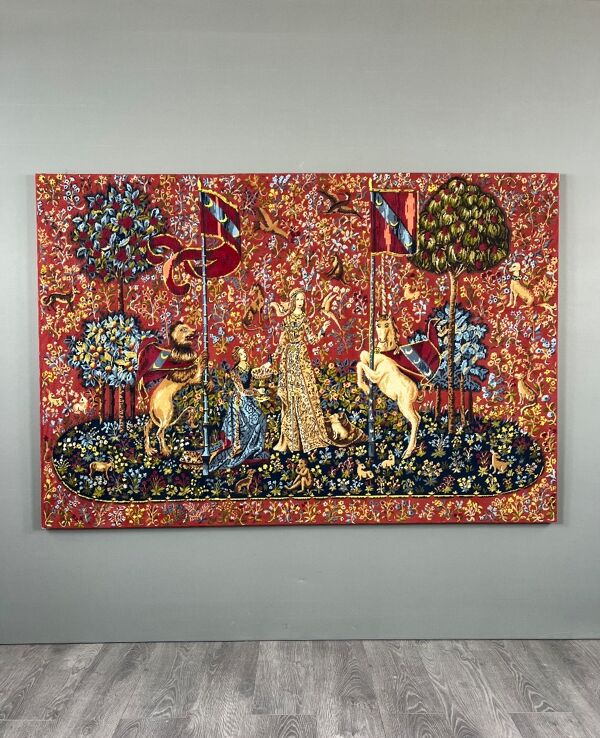 Grande tapisserie murale, « La Dame à la Licorne »