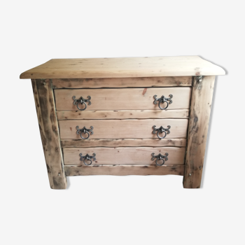 Natural chest of drawers