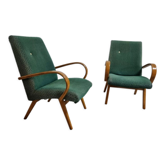 Fauteuils vintage par Jaroslav Smidek, années 1960