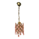 Glass tassel chandelier