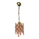Glass tassel chandelier
