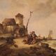 Tableau De Paysage Marin De La Seconde Moitié Du 19ème Siècle