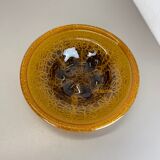 German Glass Bowl by Karl Wiedmann for WMF Ikora, 1930s Baushaus Art Deco