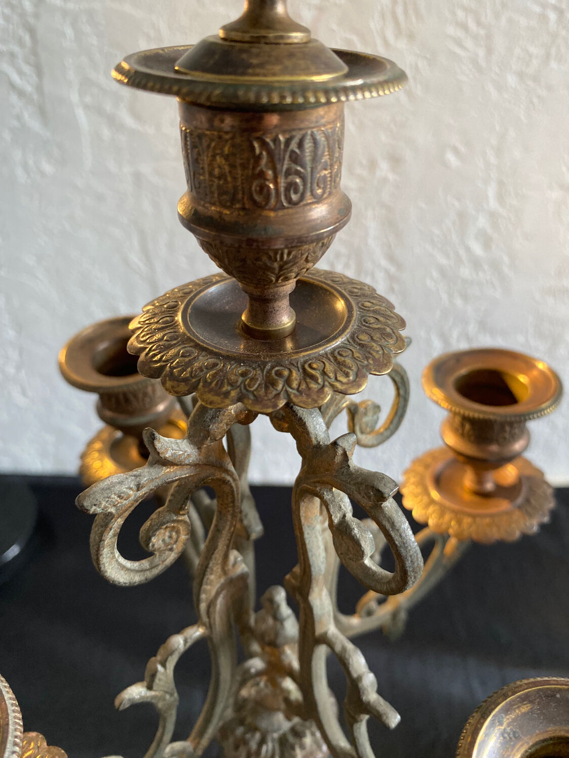 Dessus de cheminée 3 pièces époque Napoléon III