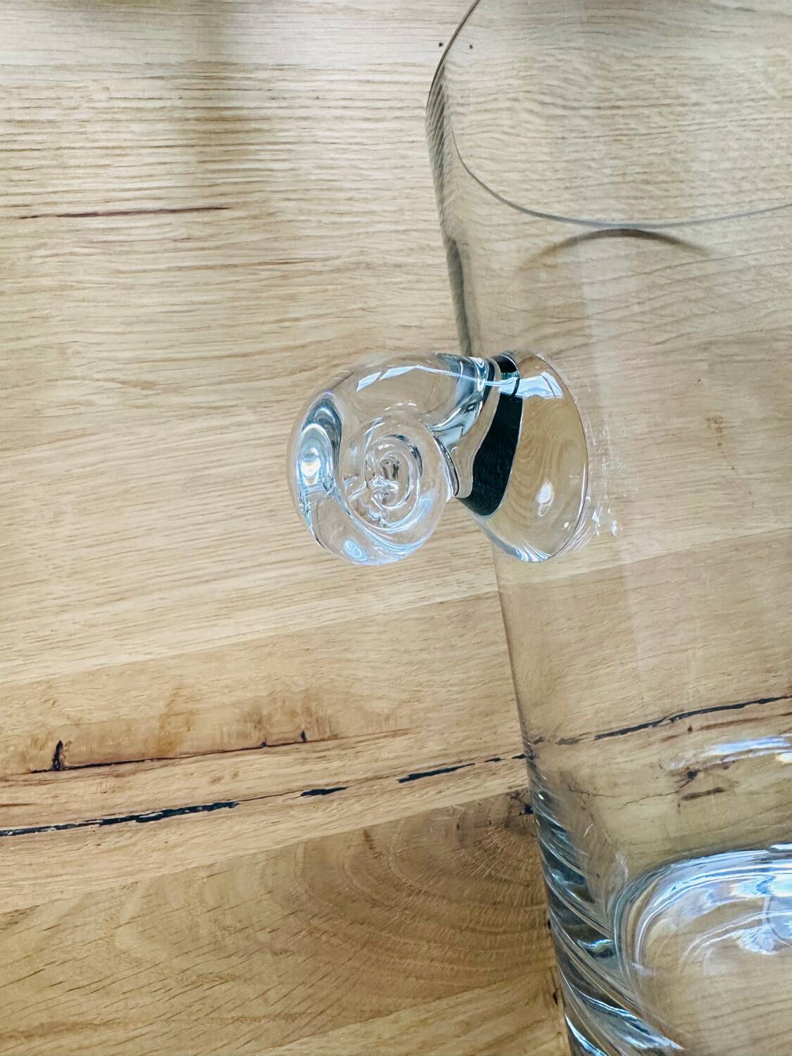 RomanArt champagne or ice bucket • blown glass