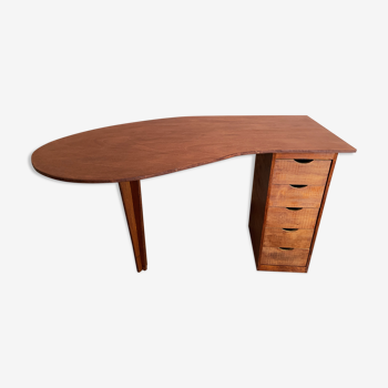 Vintage wooden "bean" desk from the 50s-60s